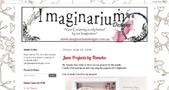 Desktop Screenshot of imaginariumdesigns.blogspot.com