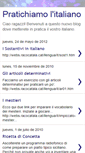 Mobile Screenshot of pratichiamolitaliano.blogspot.com