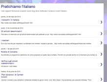 Tablet Screenshot of pratichiamolitaliano.blogspot.com