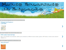 Tablet Screenshot of mundoencantado-educacao.blogspot.com