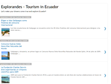 Tablet Screenshot of ecuadorgalapagostours.blogspot.com