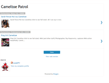 Tablet Screenshot of cameltoepatrol.blogspot.com