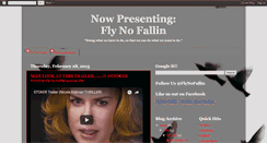 Desktop Screenshot of flynofallin.blogspot.com