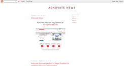 Desktop Screenshot of adnovatenews2.blogspot.com