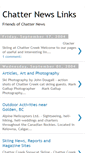 Mobile Screenshot of chatter-news-links.blogspot.com