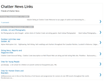 Tablet Screenshot of chatter-news-links.blogspot.com
