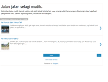 Tablet Screenshot of dezjalanmudik.blogspot.com