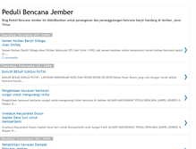 Tablet Screenshot of bencana-jember.blogspot.com