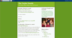 Desktop Screenshot of jefftaylorfamily.blogspot.com