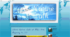 Desktop Screenshot of illinoisnaturewalk.blogspot.com