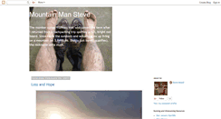 Desktop Screenshot of mountain-man-steve.blogspot.com