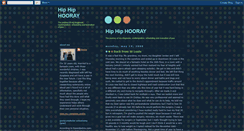 Desktop Screenshot of hiphiphooray-becky.blogspot.com