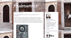 Desktop Screenshot of freudensammler.blogspot.com