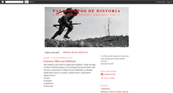 Desktop Screenshot of pasatiemposdehistoria.blogspot.com