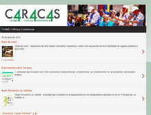 Tablet Screenshot of caracas-444.blogspot.com