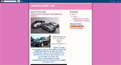 Desktop Screenshot of jakartarentcar.blogspot.com