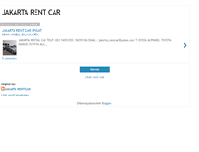 Tablet Screenshot of jakartarentcar.blogspot.com