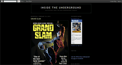 Desktop Screenshot of blueundergroundreviews.blogspot.com