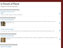 Tablet Screenshot of inpursuitofflavor.blogspot.com