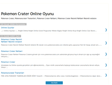Tablet Screenshot of pokemoncrater-rehber.blogspot.com
