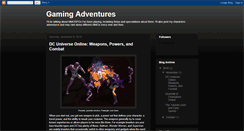Desktop Screenshot of mmoadventures.blogspot.com
