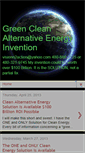 Mobile Screenshot of green-clean-alternative-energy.blogspot.com