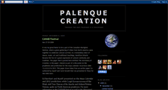 Desktop Screenshot of palenquecreation2012.blogspot.com