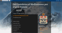 Desktop Screenshot of gr10delcantabricoalmediterraneo.blogspot.com