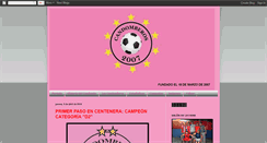 Desktop Screenshot of candomberos-futbol.blogspot.com