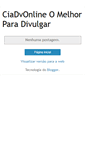 Mobile Screenshot of ciadvonline.blogspot.com