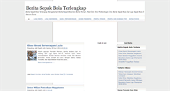 Desktop Screenshot of lendez-infobola.blogspot.com
