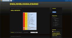 Desktop Screenshot of englishblogsalesiano.blogspot.com