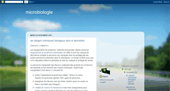 Desktop Screenshot of micro-biologie.blogspot.com