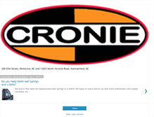 Tablet Screenshot of cronieauto.blogspot.com