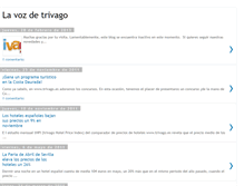 Tablet Screenshot of lavozdetrivago.blogspot.com