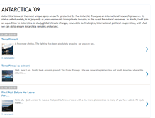 Tablet Screenshot of antarctica09.blogspot.com