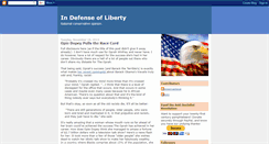 Desktop Screenshot of libertyfight.blogspot.com