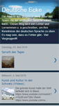 Mobile Screenshot of deutscheecke.blogspot.com