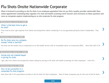 Tablet Screenshot of corporateflushots.blogspot.com