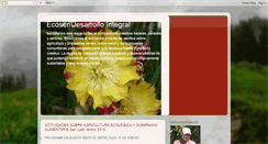 Desktop Screenshot of ecoser-desarrollointegral.blogspot.com