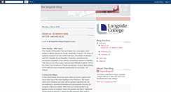 Desktop Screenshot of langsidecollege.blogspot.com