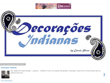 Tablet Screenshot of decoracoesindianas.blogspot.com