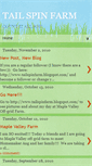 Mobile Screenshot of fowltailfarm.blogspot.com