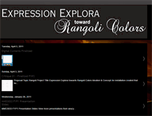 Tablet Screenshot of colourexplora.blogspot.com