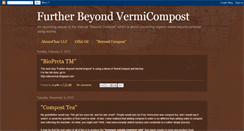 Desktop Screenshot of furtherbeyondcompost.blogspot.com