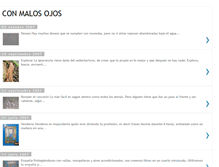 Tablet Screenshot of conmalosojos.blogspot.com