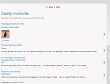 Tablet Screenshot of daddyincidents.blogspot.com