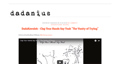 Desktop Screenshot of dadaniuspl.blogspot.com