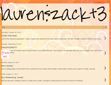 Tablet Screenshot of lauren-and-zack.blogspot.com