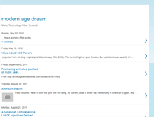 Tablet Screenshot of modemagedream.blogspot.com